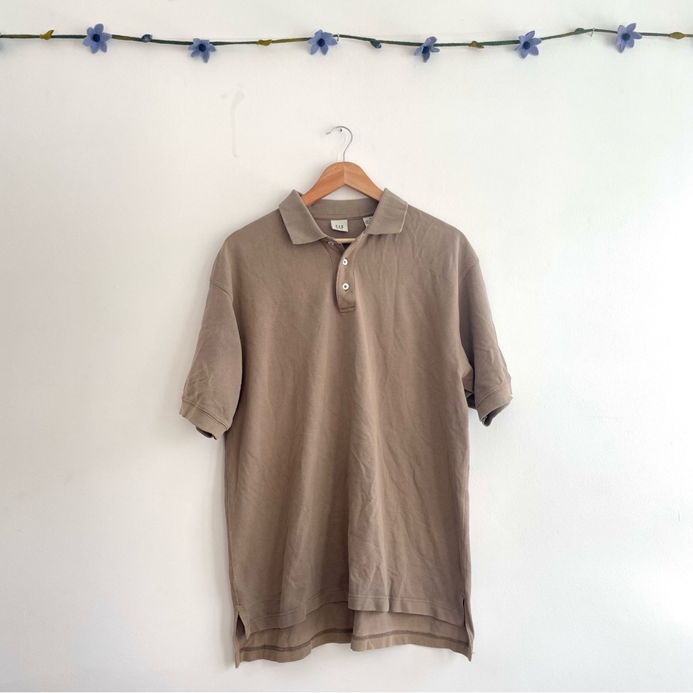 GAP 90s Men's Classic Polo Shirt